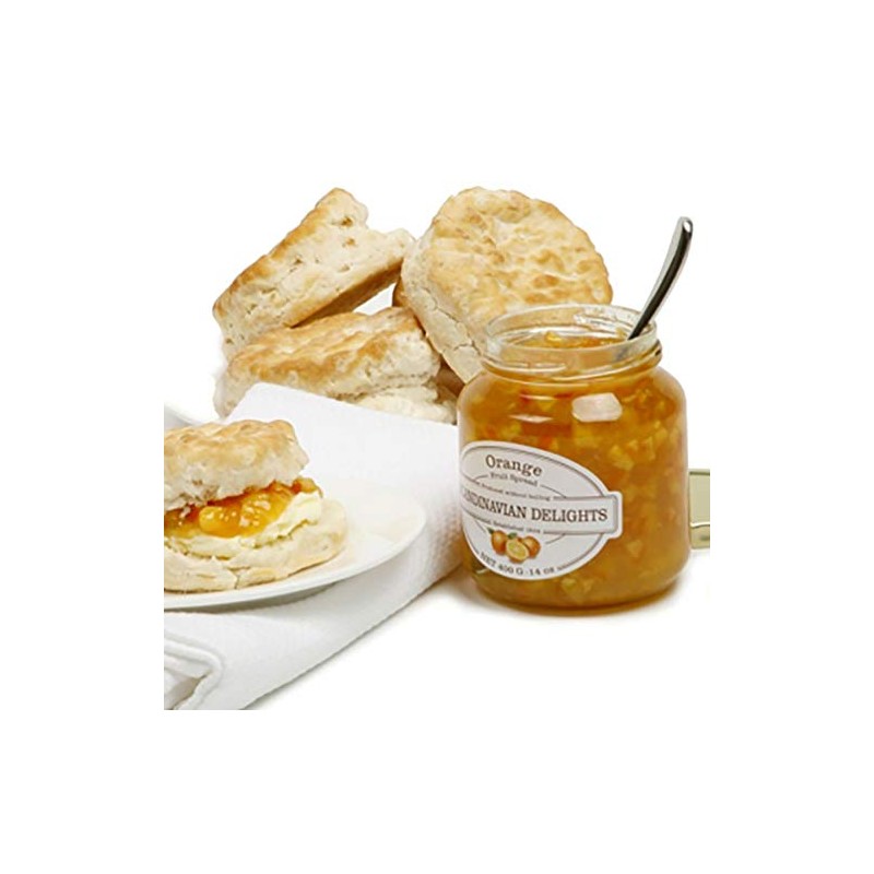 Elki's Gourmet Scandinavian Delights Preserves, Orange, 13.4 Ounce