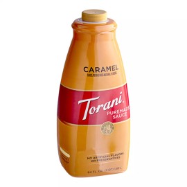 FixtureDisplays Torani 64 fl. oz. Puremade Caramel Flavoring Sauce WS-999860604