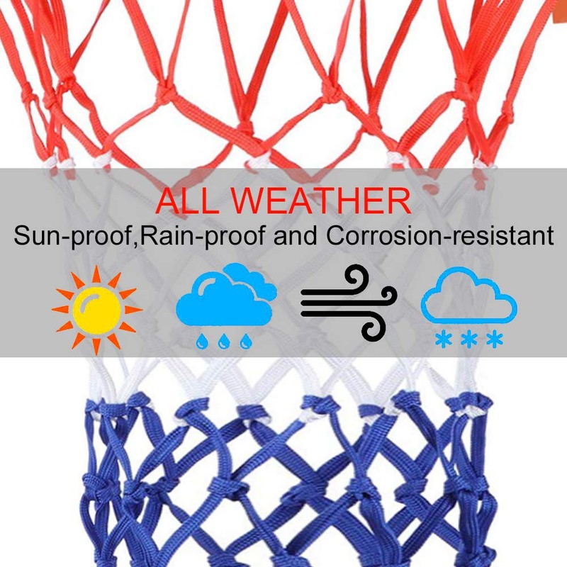 DaricowathX Heavy Duty Basketball Net Replacement All Weather Basketball Net
