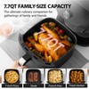 Toshiba 7.7QT Air Fryer, Family-Size for Quick and Easy Meals,