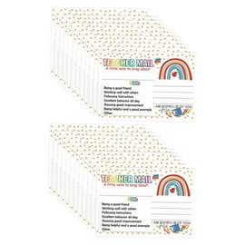 SEWACC 100pcs Motivational Reward Cards for Parents and Teachers Classroom Behavior Incentive Notes Parent Communication Cards for Preschool Kindergarten and Elementary School