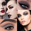 EONFAVE Smoky Eyeshadow Palette - 9 Colours Black Grey White