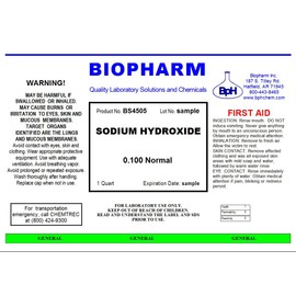 Sodium Hydroxide 0.100 Normal (950 mL)