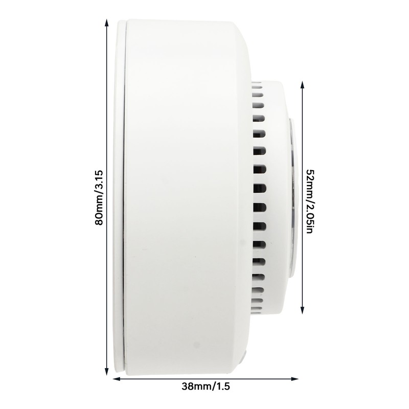 Smoke Detector High Volume Sensitive Smoke Fire Alarm with Test