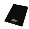 Digital Food Kitchen Scale (Black) - 4mm Glass Scale with