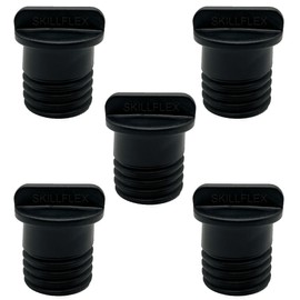 Light Socket Safety Cap Plugs for String Lights, Covers for Recessed and Standard Light Sockets, (5)