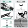 TNCZHYLX Heavy Bag Hangers Brackets, Heavy Duty Swing Hangers, Swing