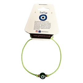VIE Evil Eye Coloured Bracelet (Green)