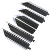 Door Trim Molding Kit Black Wood Grain 6pcs for Interior
