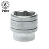 Teng M140510c 6pt Regular Socket 10mm 1/4 Square Drive