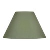 Oaks Lighting Cotton Coolie Shade, 8-inch, Fabric, Sage Green