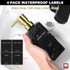 GMISUN Kitchen Soap Dispenser Set with Tray, Dish Soap Dispensers
