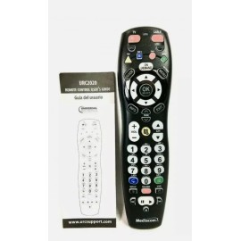 Mediacom New Mediacom 2020B1-B2 Cable TV Remote Control URC2020 with Instructions
