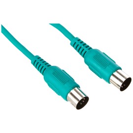 Adam Hall 3 Star Series MIDI Cable, Green
