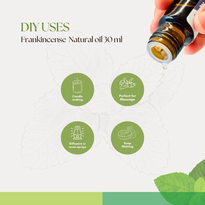 Roots & Above Frankincense Essential Oil 30ml (1.01 oz) –