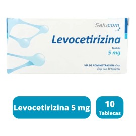Levocetirizina 5 Mg Caja Con 10 Tabletas Pisa Laboratorio