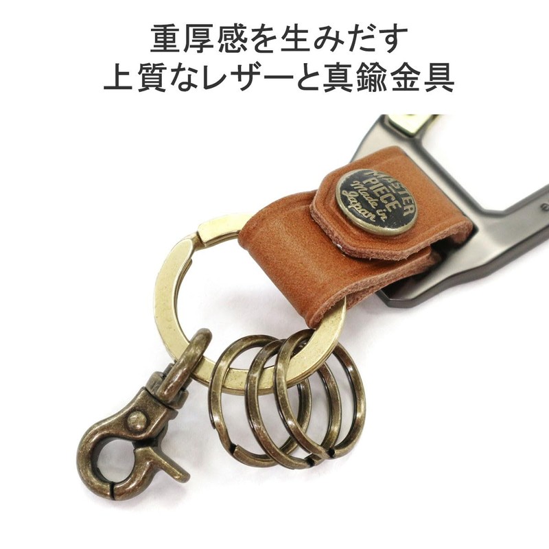 Masterpiece Carabiner Key Holder, Black