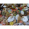 Pack of Random MIxed Assorted Buttons, approx 75g