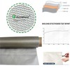 Amradield Nickel Copper Electromagnetic Shielding Window Fabric Transparent Clear Mesh
