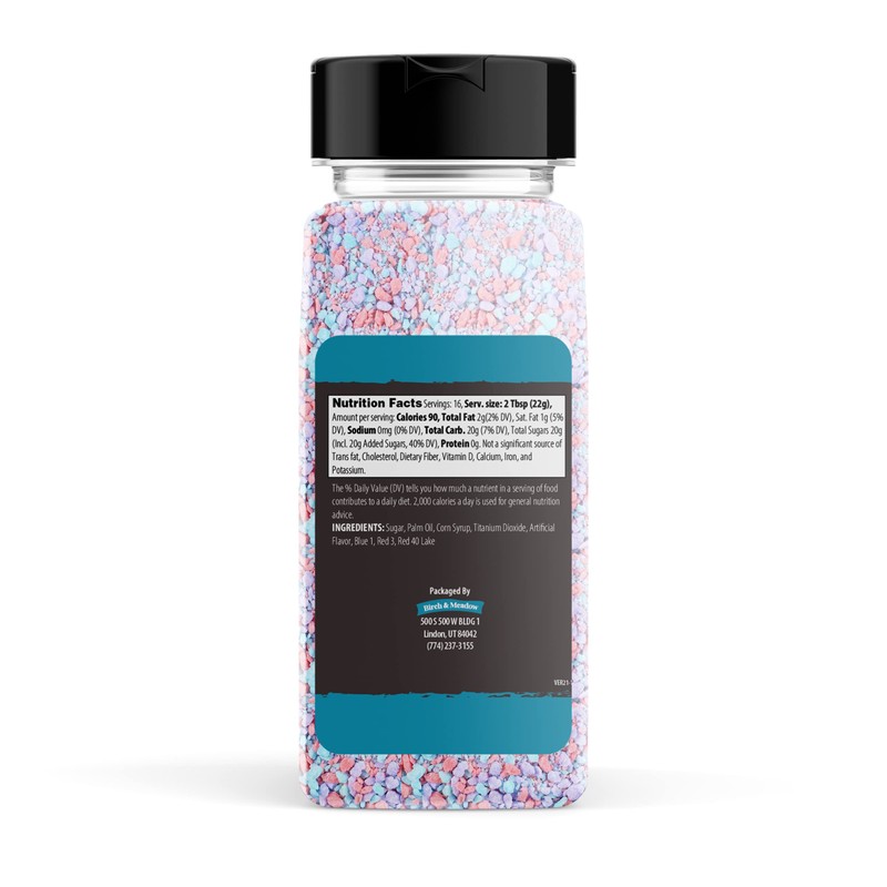 Birch & Meadow 2 Cups of Cotton Candy Crunch, Ice