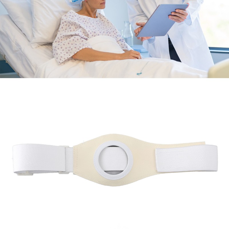 Ostomy Waist Support Belt Length Adjust High Elasticity Ostomy Reinforcement