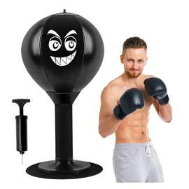 Punching Ball Desk Desktop, Sandbag Punch Bags with Suction Cup Desktop Punch Bag Stress Relieving Punching Ball Table Office for Boss Colleagues Friends
