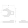 TEKTON 3/8 Inch Drive x 11/16 Inch Crowfoot Wrench |