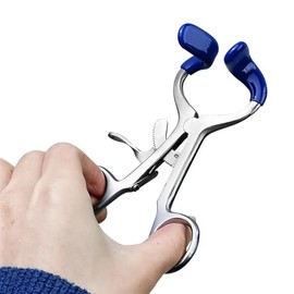 Abrebocas Dental Molt Retractor Oral Odontológico para Niño y Adulto Mordaza Pediátrica Bucal Gag Quirúrgico para Mejillas de Acero Inoxidable Instrumental de Ortodoncia para Dentista (Mediano)