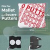 Studio Crafted 0 Putts Given Golf Putter Cover Square Mallet