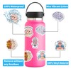 UBOFUGS 50 Pcs Brain Stickers Pack | Colorful Brain Stickers