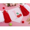 Cherry 1st Birthday High Chair Banner - Sweet One First