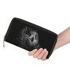 Dolyues Women PU Leather Wallet with Multiple Card Slots and