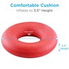 Nova NOVA Inflatable Donut Cushion, Easy to Inflate and Deflate