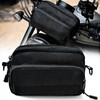 SANDEYISS Motorcycle Handlebar Bag,Easy Installation Motorcycle Bag,Universal Handle Bar Bag,Multi-Purpose