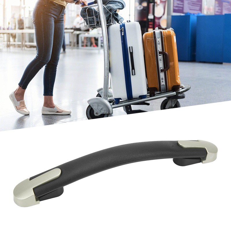 Alomejor Suitcase Replacement Handle Plastic Luggage Handle Long Strap Pull
