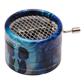 KURBELWERK Music Box with Evening Blessing from Hansel and Gretel by E. Humperdinck, Mini Rotary Organ, Music Box, Music Box, Beautiful Gift with Visible Roller