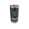 Explosive Energy Vortex Design Stainless Steel Insulated Tumbler