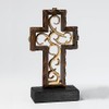 Unity Cross® Terra Cotta Rope & Vintage Ivory; Unity Candle
