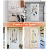 Broom Holder Over The Door Drilling Free Mop and Broom
