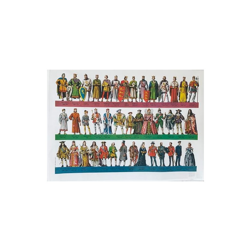 Half a Donkey Kings and Queens of England Large Cotton