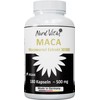 Maca Black High Dose - 30,000 mg Maca per Daily Dose - 180 Capsules - 1500 mg 20:1 Extract - Vegan - No Additives - German Production