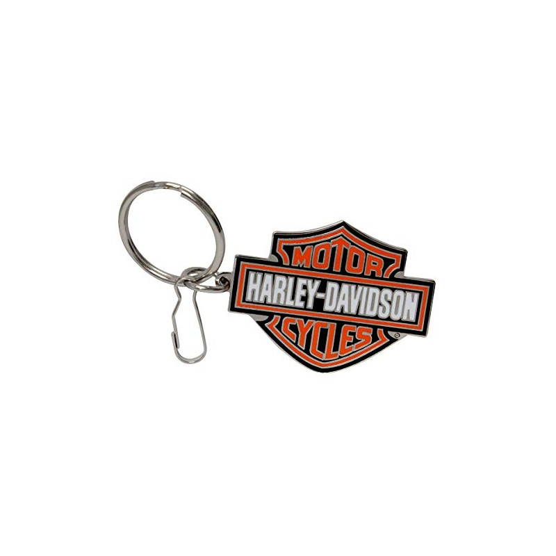 Harley-Davidson® Keychain Enamel B&S