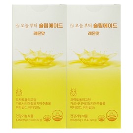 오늘부터 슬림에이드 레몬맛 8000mg x 15포 2개 / 써클