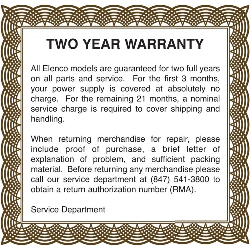 Elenco Resistance Substitution Box | Resistance Range From 1 To