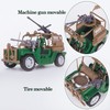 13PCS Military Combat Toy Sets with Watchtower Building Dinosaur Park