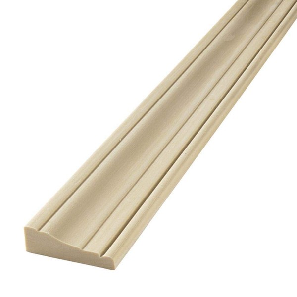 FLEXTRIM #376 Beaded Flexible Casing Molding: 11/16" Thick x 2.25"