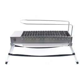 USB Electric Automatic Rotation Barbecue Grill, Commercial Picnic Bbq Grill Stainless Steel Automatic Rotating Rotisserie Bbq Grill Rack Electric Portable Charcoal Grill for Outdoor Camping