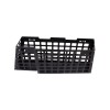 cartiangoUS Aluminum Black Rear Trunk Debris Rack Storage Box For