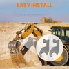 maXpeedingrods Excavator Quick Attach Bucket Ears Fit for John Deere
