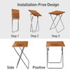 Garden 4 you Folding TV Tray Table Set of 2,